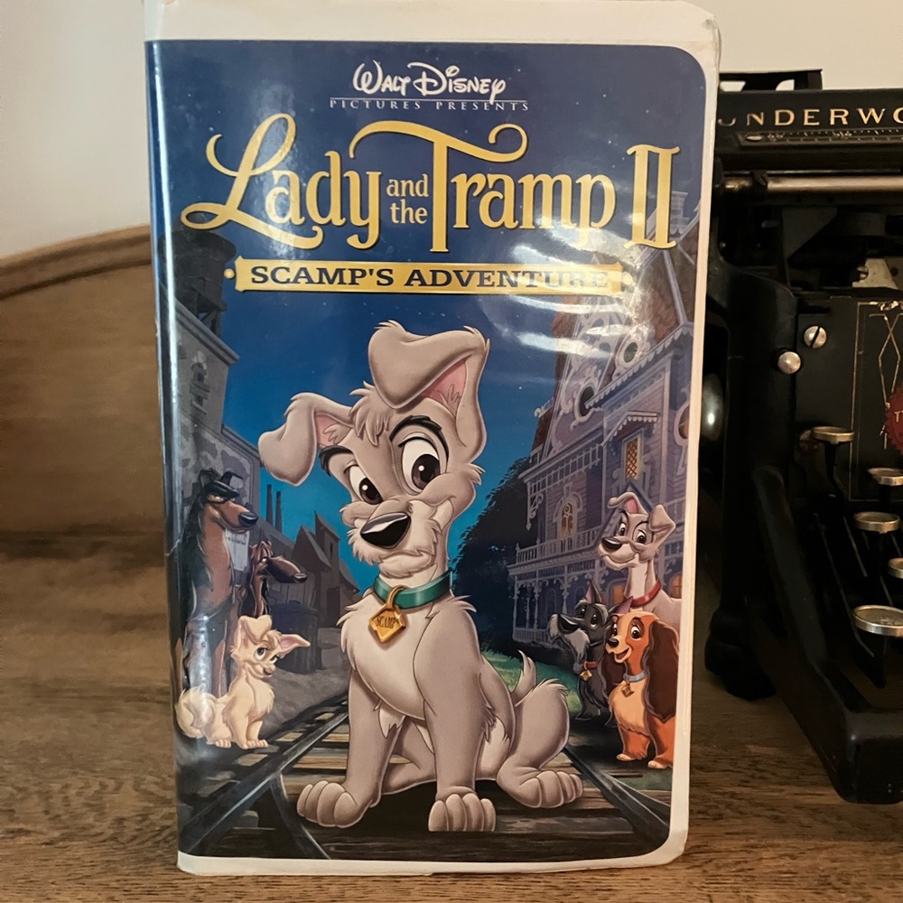 Disney Lady and the Tramp 2 VHS